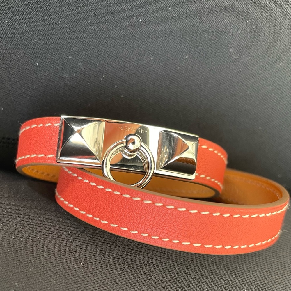 Hermes Rivale Double Tour Bracelet